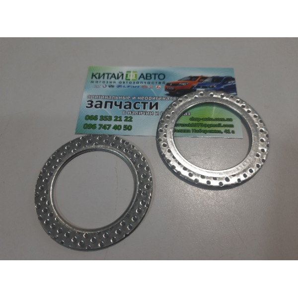 Прокладка приймальної труби (кругла) Chery QQ S11