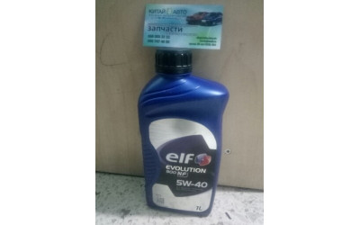 Олія моторна ELF EVOLUTION 900 NF (Франція) 5W-40 (ACEA A3/B4 - API SN/CF, VW 502.00/505.00, MB 229.3) 1L