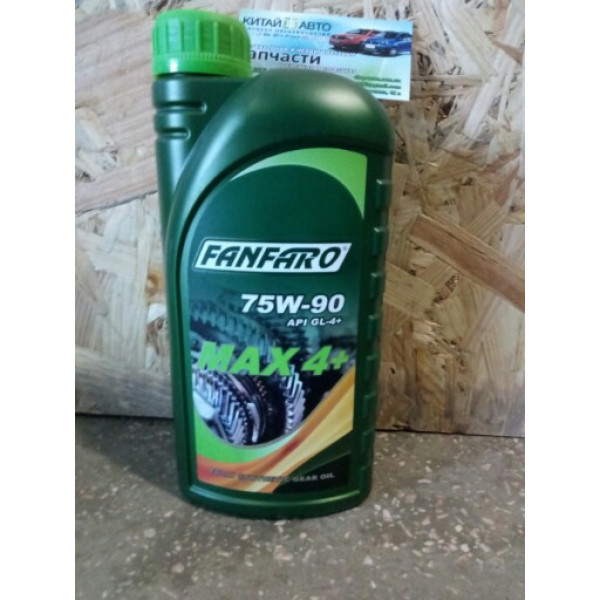 Олія трансмісійна синтетична Fanfaro MAX 4+ (SCT Lubricants Німеччина) (API GL-4+) 75W-90 1L.