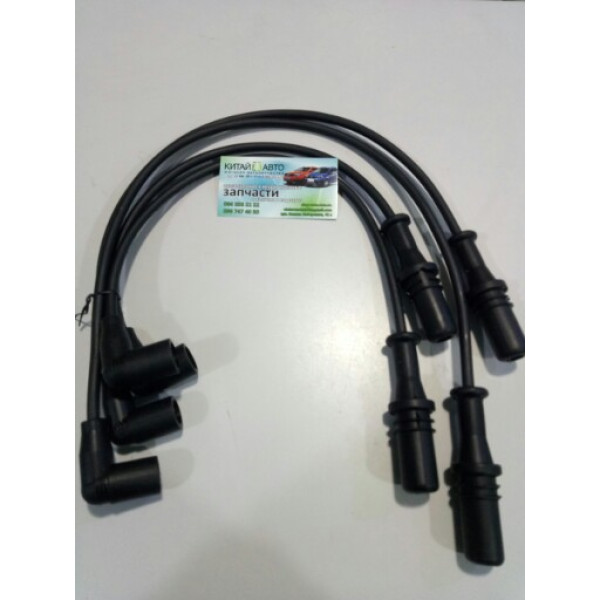 Дроти запалювання високовольтні (комплект) (KLM Китай) Chery Amulet (1.6,до 2010р.), Chery Amylet А15, Chery Karry (A18,1.6)