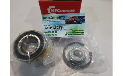 Підшипник задньої маточини дворядний (після 2009р.) (43 mm.) (NFC Польща) Geely CK1F (з 2011р.)