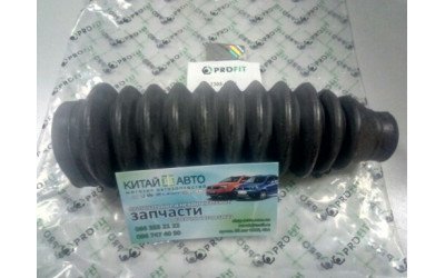 Пильник рульової тяги (гумовий) (PROFIT Чехія) Chery A13, Forza (HB), Chery A13, Forza (Sedan), Chery Amulet (1.6,до 2010р.), Chery Amulet (до 2012р.,1.5), Chery Karry (A18,1.6)