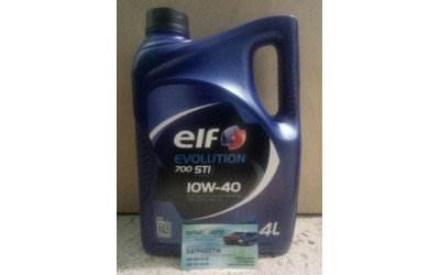 Масло моторне ELF EVOLUTION 700 STI (Франція) 10W-40 (ACEA A3/B4 - API SL/CF, VW 501.01/505.00, MB 229.1) 4L