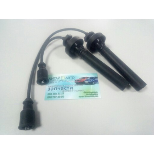 Провода высоковольтные (комплект) BYD F3 (1.6, до 2010г.) (длинный - 1шт. + короткий - 1шт.)