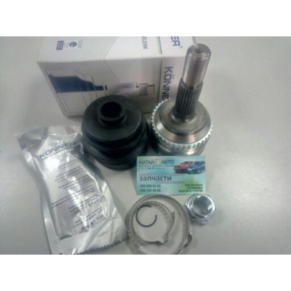 Шрус наружный (23z вн./24z нар.) (KӦNNER Корея) Geely MK Cross, Geely MK1 (1.6, до 2010г.), Geely MK2 (1.5, с 2010г.)