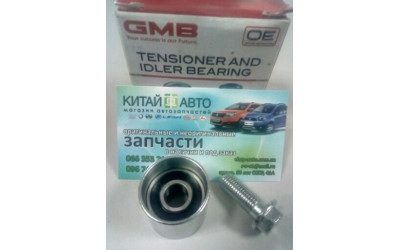 Ролик обводной ремня ГРМ металлический (маленький) (GMB Япония) (Chery Eastar (2.0, B11, ACTECO), Chery Eastar (B11,1.8), Chery Eastar (B11,2.4, ACTECO), Chery Elara (2.0), Chery M11, Chery M12 (HB), Chery Tiggo (1.6, до 2012г.), Chery Tiggo (1.8, до 2012