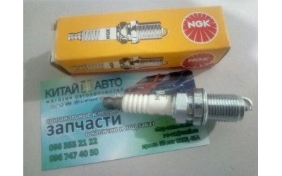 Свеча зажигания (шт.) (NGK Япония) Geely CK1 (до 2009г.), Geely CK2, Geely MK Cross, Geely MK1 (1.6, до 2010г.), Geely MK2 (1.5, с 2010г.), Chery Amylet A11, Tiggo 5, Lifan 320, Lifan 520 (Breez, 1.6), Lifan 620