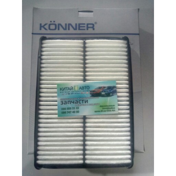 Фильтр воздушный двигателя (KӦNNER Корея) Geely CK1 (до 2009г.), Geely CK1F (с 2011г.), Geely CK2, Geely GC5 (CE1), Geely GC5RV (CE2)