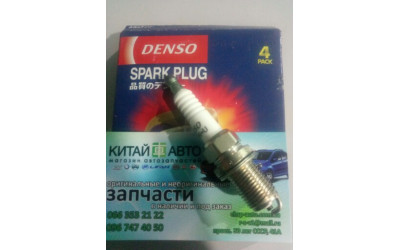 Свечи зажигания (4G18, одноконтактные) (шт.) (DENSO Япония) Emgrand EC7 (1.8), Emgrand EC7RV (1.8,HB), Emgrand EX7 (1.8,X7), Geely FC, Geely GC7 (FC2), Geely SL