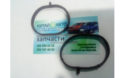 Прокладка впускного коллектора (4G18,4G15) (GLOBER Китай) Emgrand EC7 (1.8), Emgrand EC7RV (1.5,HB), Emgrand EC7RV (1.8,HB), Emgrand EX7 (1.8,X7), Geely FC, Geely GC7 (FC2), Geely SL, Lifan X60 (1.8)