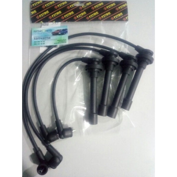 Провода высоковольтные (479QA, евро 4) (комплект) (FITSHI Китай) Geely CK1 (до 2009г.), Geely CK1F (с 2011г.), Geely CK2, Geely GC6 (LG-4), Geely LC Cross GX2 1.3 MT, Geely MK Cross, Geely MK1 (1.6, до 2010г.), Geely MK2 (1.5, с 2010г.)