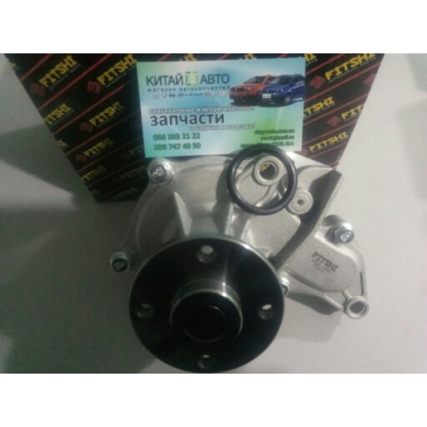 Насос водяной (помпа) (479Q*,481Q) (FITSHI Китай) Geely CK1 (до 2009г.), Geely CK1F (с 2011г.), Geely CK2, Geely GC6 (LG-4), Geely LC (GC2), Geely LC Cross (GX2), Geely MK Cross, Geely MK1 (1.6, до 2010г.), Geely MK2 (1.5, с 2010г.), Lifan 320 (Smily), Li