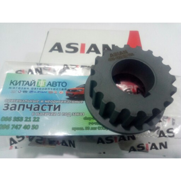 Шестерня коленвала (ASIAN Китай) Chery A13, Forza (HB), Chery A13, Forza (Sedan), Chery Amulet (1.6 до 2010г.), Chery Amulet (до 2012г.,1.5), Chery E5 (1.5, A21FL), Chery Elara (до 2011г, 1.5), Chery Amylet A15, Chery Karry A18