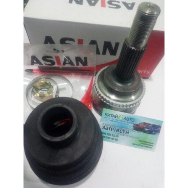Шрус наружный (23z вн./ 26z нар.) (ASIAN Китай) BYD F3 Sedan (1.5 MT 2011-2014), BYD F3 Sedan (1.5 MT NEW 2014-2016), BYD F3 Sedan (1.6 MT 2006-2010), BYD F3R Hatchback (1.5 MT 2011-2012)