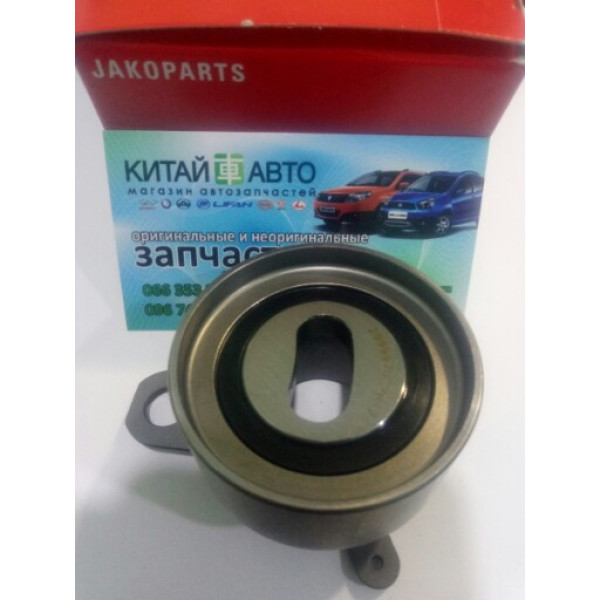 Ролик ГРМ натяжной (479Q*,481Q) (JAKOPARTS Германия) Geely CK1 (до 2009г.), Geely CK1F (с 2011г.), Geely CK2, Geely GC6 (LG-4), Geely LC (GC2), Geely LC Cross (GX2), Geely MK Cross, Geely MK1 (1.6, до 2010г.), Geely MK2 (1.5, с 2010г.), Lifan 320 (Smily),