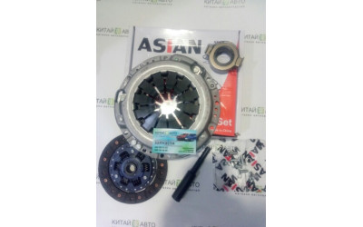Комплект сцепления (180mm.) (корзина + диск + выжимной) (ASIAN Китай) Geely CK, CK2
