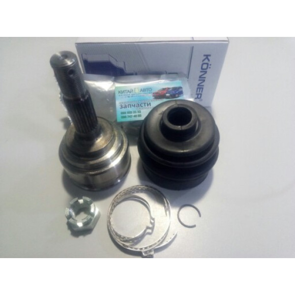 Шрус наружный (30z вн./ 24z нар.) (KӦNNER Корея) Geely CK1 (до 2009г.), Geely CK1F (с 2011г.), Geely CK2