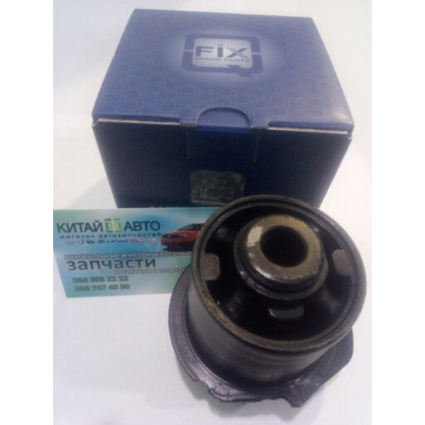 Сайлентблок задней балки (Q-FIX Голландия) Geely GC6 (LG-4), Geely MK Cross, Geely MK1 (1.6, до 2010г.), Geely MK2 (1.5, с 2010г.), Great Wall Haval (M4)