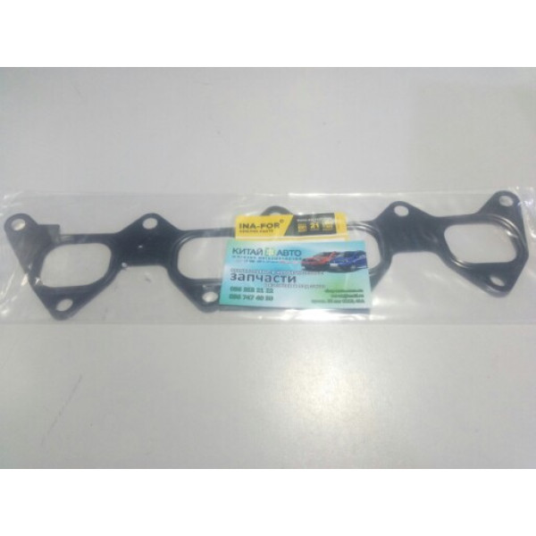 Прокладка впускного коллектора (INA-FOR Китай) Geely CK1 (до 2009г.), Geely CK1F (с 2011г.), Geely CK2, Geely LC (GC2), Geely LC Cross (GX2), Geely MK Cross, Geely MK1 (1.6 до 2010г.), Geely MK2 (1.5 с 2010г.), Lifan 520 (Breez 1.6), Lifan 620 (Solano)