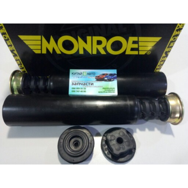 Пыльник амортизатора заднего + отбойник (комплект-2шт.) (MONROE Бельгия) Geely MK, Geely MK (NEW 2010г.), Geely MK Cross (MK 2)