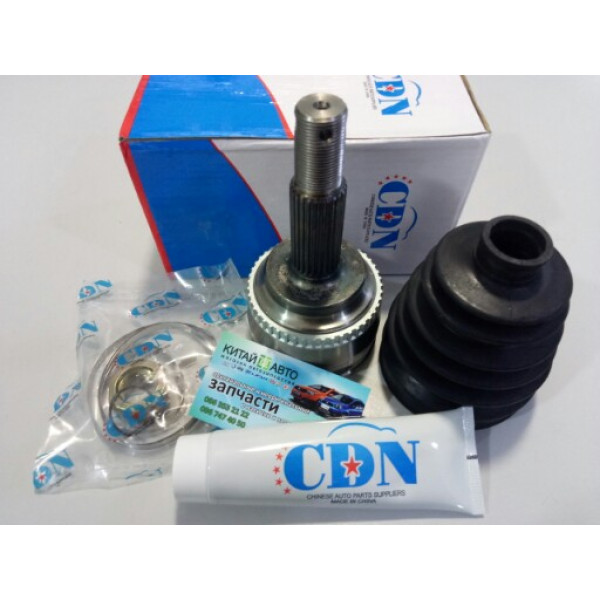 Шрус наружный (23z вн./ 26z нар.) (CDN Китай) BYD F3 Sedan (1.5 MT 2011-2014), BYD F3 Sedan (1.5 MT NEW 2014-2016), BYD F3 Sedan (1.6 MT 2006-2010), BYD F3R Hatchback (1.5 MT 2011-2012)