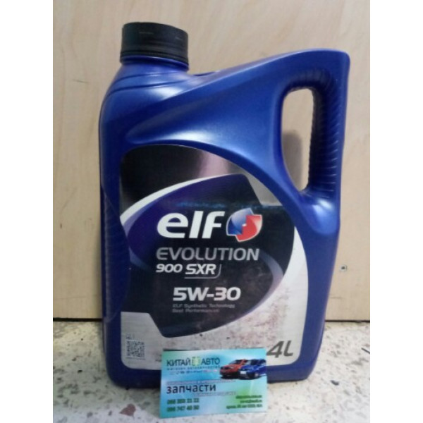 Масло моторное ELF EVOLUTION 900 SXR (Франция) 5W-30 (ACEA A5/B5, API SL/CF, RN 0700) 4L