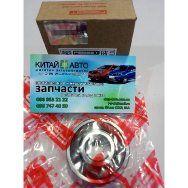 Подшипник генератора задний (большой) (FEBEST Германия) Chery A13, Forza (HB), Chery Amulet A11(1.6,до 2010г.), Chery Tiggo T11(2.0, до 2010г.), Chery Tiggo T11(2.4, до 2010г.,AT)