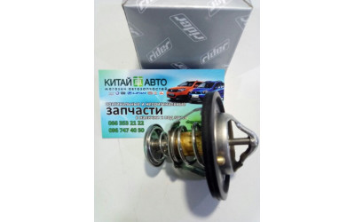 Термостат (RIDER Польша) Emgrand EC7 (1.8), Emgrand EC7RV (1.5, HB), Emgrand EC7RV (1.8, HB), Emgrand EX7 (1.8, X7), Geely FC, Geely SL, Lifan X60 (1.8)