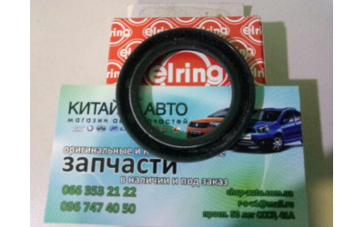 Сальник колінвалу передній (479Q, 481Q) (Elring Німеччина) Geely CK1 (до 2009р.), Geely CK1F (з 2011р.), Geely CK2, Geely GC (GC2), Geely LC (GC2), Geely LC Cross MK1 (1.6, до 2010р.), Geely MK2 (1.5, з 2010р.), Lifan 320