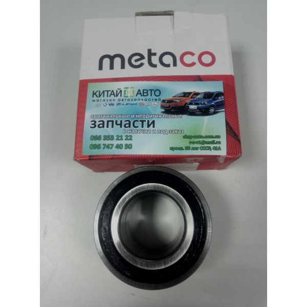 Подшипник передней ступицы (metaco Китай ) BYD F3 (1.6, до 2010г.), BYD F3R (1.5,HB), Geely Emgrand EC7 (1.8), Geely Emgrand EC7RV (1.5,HB), Geely Emgrand EC7RV (1.8,HB), Geely FC, Geely SL, Lifan 620 (Solano)