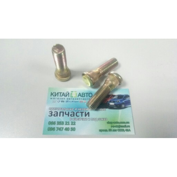 Шпилька ступицы колеса Chery Tiggo (1.6, до 2012г.), Chery Tiggo (1.8  2012г.), Chery Tiggo (2.0, до 2010г.), Chery Tiggo (2.4, до 2010г.,AT), Chery Tiggo (2.4, до 2010г.,MT), Chery Tiggo 3 (1.6, после 2016г.), Chery TiggoFL (1.8, с 2012г.)