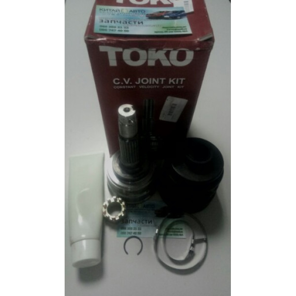 Шрус наружный (22z вн./21z нар.) (TOKO Япония) Chery A13, Forza (HB), Chery A13, Forza (Sedan)