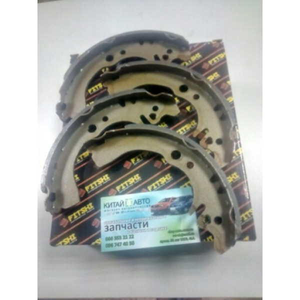 Колодки тормозные задние (с ABS) (комплект) (FITSHI Китай) Geely CK1 (до 2009г.), Geely CK1F (с 2011г.), Geely CK2, Lifan 320 (Smily)
