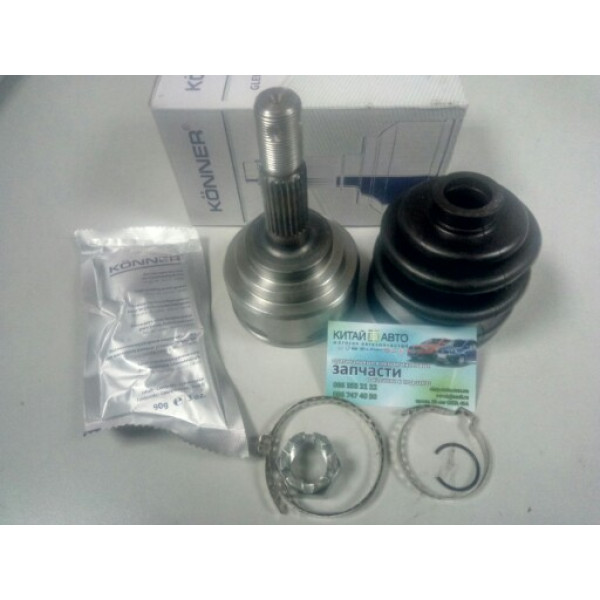 Шрус наружный (без ABS) (KӦNNER Корея) (23z вн., 24z нар.) Geely CK1 (до 2009г.), Geely CK1F (с 2011г.), Geely CK2