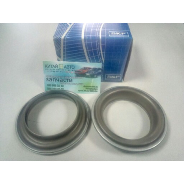 Подшипник верхней опоры переднего амортизатора (шт.) (SKF Франция) Geely CK1 (до 2009г.), Geely CK1F (с 2011г.), Geely CK2, Lifan 520 (Breez, 1.3), Lifan 520 (Breez, 1.6), SMA Maple