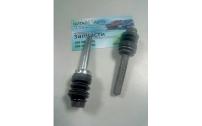Направляющая суппорта переднего (+ пыльник) Chery Amulet (A11, 1.6., 2010г.) (A15, 1.6., 2010г.), Chery A13/Zaz Forza