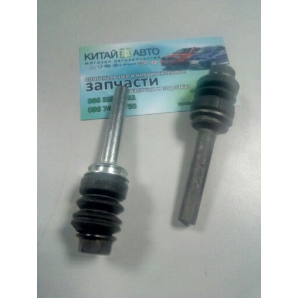 Направляющая суппорта переднего (+ пыльник) Chery Amulet (A11, 1.6., 2010г.) (A15, 1.6., 2010г.), Chery A13/Zaz Forza