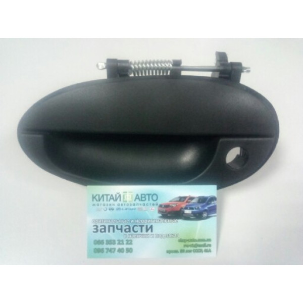 Ручка двери наружная передняя левая (оригинал) Chery Jaggi (S21,1.3), Chery Kimo (S12,1.3,AT), Chery Kimo (S12,1.3,MT), Chery QQ (S11, 0.8), Chery QQ (S11, 1.1)