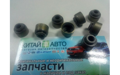 Сальник клапана впускного/выпускного (PARTS-MALL Корея) Geely CK1 (до 2009г.), Geely CK1F (с 2011г.), Geely CK2, Geely MK Cross, Geely MK1 (1.6, до 2010г.), Geely MK2 (1.5, с 2010г.), Lifan 320 (Smily), Lifan 520 (Breez, 1.6), Lifan 620 (Solano)