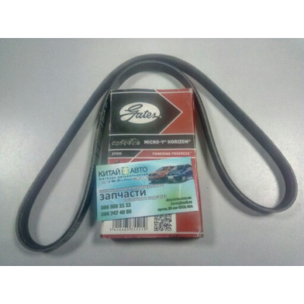Ремень кондиционера (Gates Бельгия) Geely CK1 (до 2009г.), Geely CK1F (с 2011г.), Geely CK2, Geely GC6 (LG-4), Geely LC (GC2), Geely LC Cross (GX2), Geely MK Cross, Geely MK1 (1.6, до 2010г.), Geely MK2 (1.5, с 2010г.), Lifan 320 (Smily), Lifan 520 (Breez
