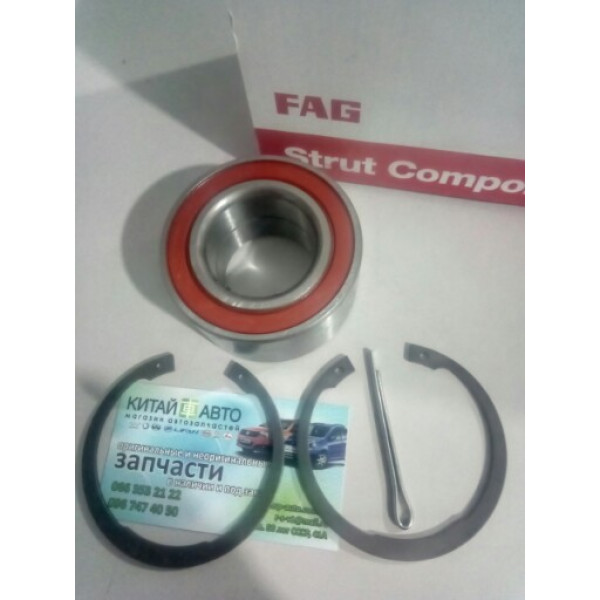 Підшипник передньої маточини (внутр. D=39mm.) (FAG Німеччина) Chery Amulet (1.6,до 2010р.), Chery Amulet (FL,1.5,з 2012р.), Chery Amulet (до 2012р.,1.5), Chery Amulet A15, Chery ZAZ Forza A13, Chery Karry A18, Chery Jaggi (S21,1.3), Chery Kimo (S12,1.3,AT