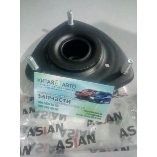 Опора верхняя переднего амортизатора (под шток 15 мм.) (ASIAN Китай) Geely MK Cross, Geely MK1 (1.6, до 2010г.), Geely MK2 (1.5, с 2010г.)