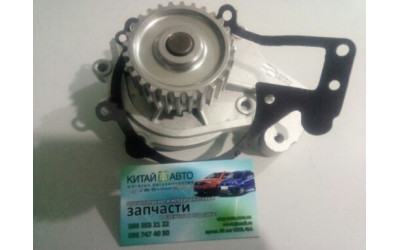 Насос водяной (помпа) (481*, 484H, ACTECO) (ASM Англия) Chery Eastar (2.0, B11, ACTECO), Chery Eastar (B11, 2.4, ACTECO), Chery Elara A21 (2.0), Chery M11, Chery M12 (HB), Chery Tiggo FL, Chery Tiggo5 , Chery Tiggo T11 Crossover (1.8 MT 2008-2011 ACTECO)
