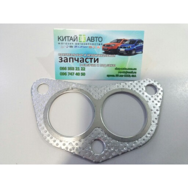 Прокладка приемной трубы (штанов) (Kimiko Тайвань) Chery Eastar B11, Chery Tiggo T11