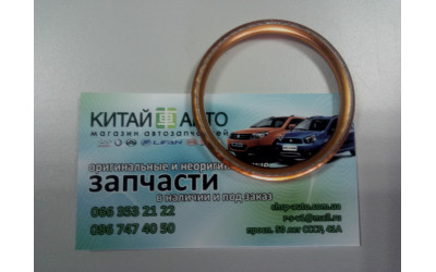 Прокладка глушителя (кольцо) Chery QQ (S11, 1.1)