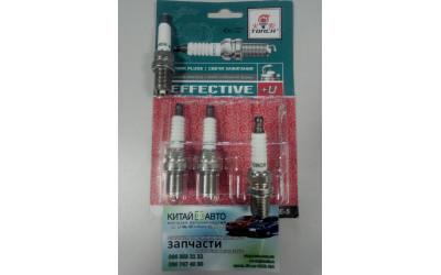 Свечи зажигания (4G18, одноконтактные) (комплект) (TORCH Китай) Emgrand EC7 (1.8), Emgrand EC7RV (1.8 HB), Emgrand EX7 (1.8), Geely FC, Geely GC7 (FC2), Geely SL