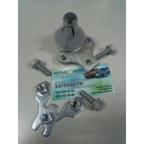 Шаровая опора Chery (GLOBER Китай) A13, Forza (HB), Chery A13, Forza (Sedan), Chery Amulet (1.6,до 2010г.), Chery Amulet (FL,1.5,с 2012г.), Chery Amulet (до 2012г.,1.5), Chery Karry (A18,1.6)